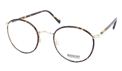 MOSCOT（モスコット）大きめの黒縁メガネ
