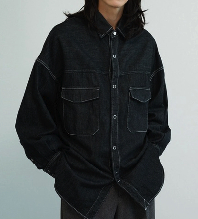 PUBLIC TOKYO（パブリックトウキョウ）ブラックのデニムジャケット