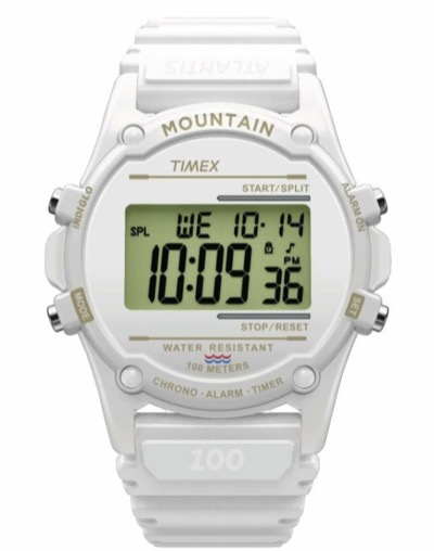 ホワイトの腕時計TIMEX（タイメックス）