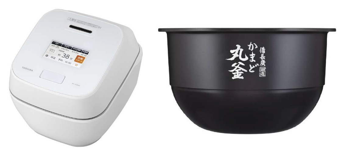 TOSHIBA（東芝）ホワイトの炊飯器