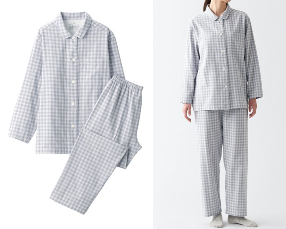 無印良品（むじるしりょうひん）ライトパープルのパジャマ / ルームウェア