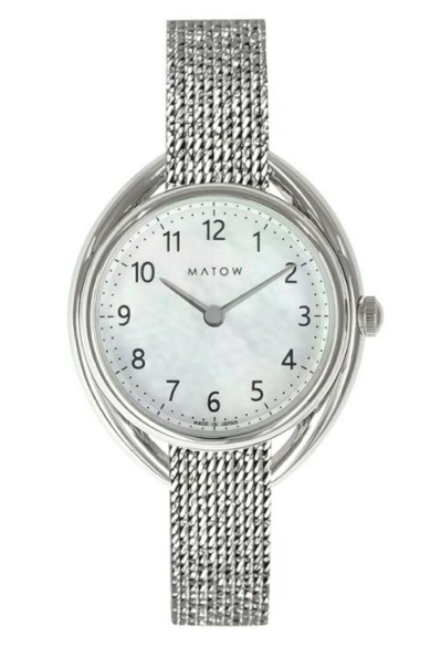 MATOW（マトウ）シルバーの腕時計