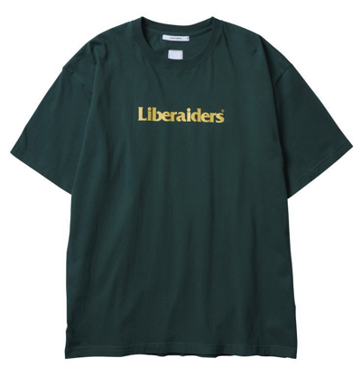 Liberaiders（リベレイダース）グリーンのロゴTシャツ