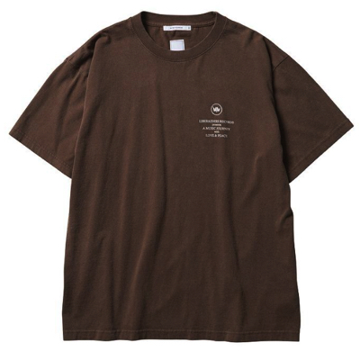 Liberaiders（リベレイダース）ブラウンの半袖Tシャツ