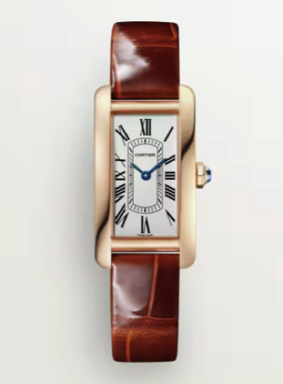 Cartier（カルティエ）ブラウンxゴールドの腕時計