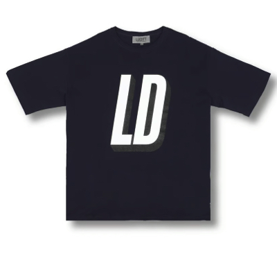 LUDITT（ルーディット）ブラックのTシャツ