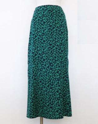 MYLANKA（ミランカ）グリーンのロングスカート
