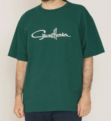 SILAS（サイラス）グリーンのロゴTシャツ