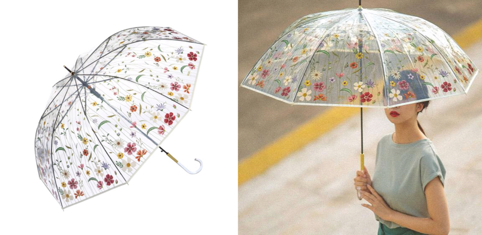 渋谷くん（京本大我）が雨の中のキスシーンで着用の傘