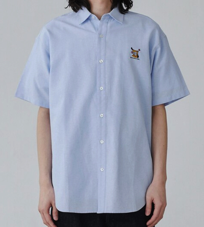 Jeremy Yamamura（ジェレミーヤマムラ）x coen（コーエン）ライトブルーのシャツ
