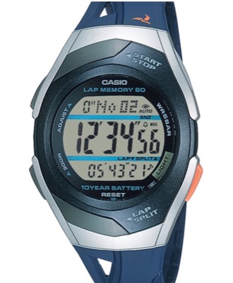 CASIO（カシオ）ブルーの腕時計