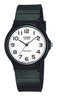 CASIO STANDARD（カシオスタンダード）ブラックの腕時計