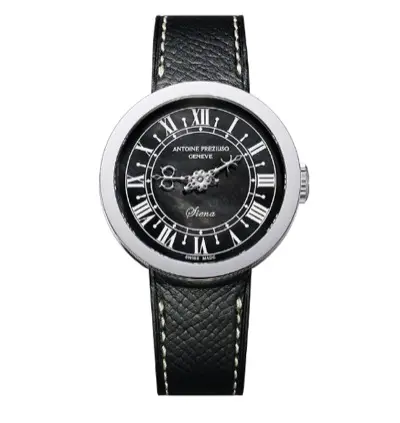 ANTOINE PREZIUSO（アントワーヌ プレジウソ）ブラックベルトの腕時計