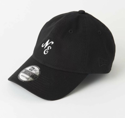 NEW ERA（ニューエラ）ブラックのロゴキャップ / 帽子