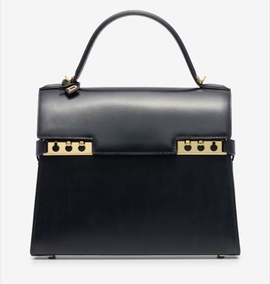 DELVAUX（デルヴォー）ブラックのハンドバッグ