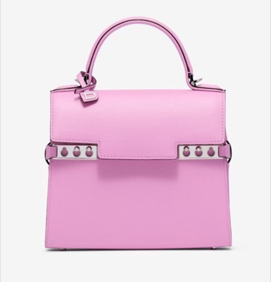 DELVAUX（デルヴォー）ピンクのハンドバッグ