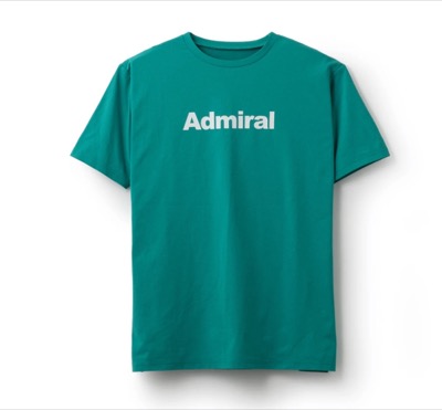 ADMIRAL ATHLETICS（アドミラルアスレチック）グリーンのロゴTシャツ