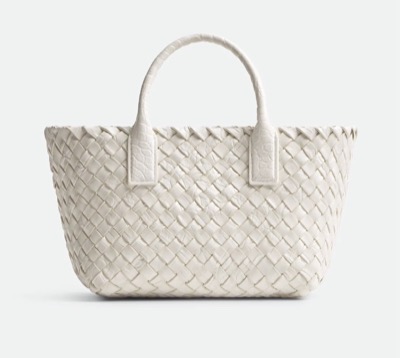 Bottega Veneta（ボッテガヴェネタ）ホワイトのトートバッグ