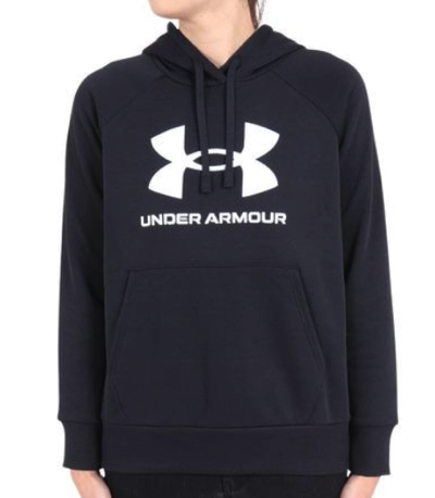 UNDER ARMOUR（アンダーアーマー）ブラックのロゴパーカー