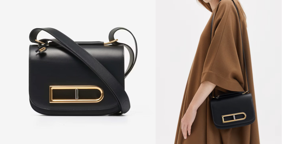 DELVAUX（デルヴォー）ブラックのバッグ