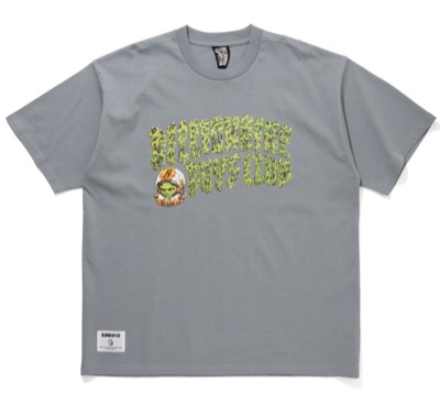 BILLIONAIRE BOYS CLUB（ビリオネア・ボーイズ・クラブ）グレーのプリントTシャツ