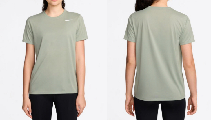 NIKEグレーの半袖Tシャツ