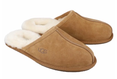 UGG（アグ）ブラウンのムートンルームシューズ