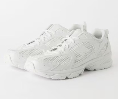 New Balance（ニューバランス）ホワイトのスニーカー