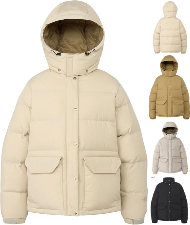 THE NORTH FACE(ノースフェイス)ホワイトのダウンジャケット