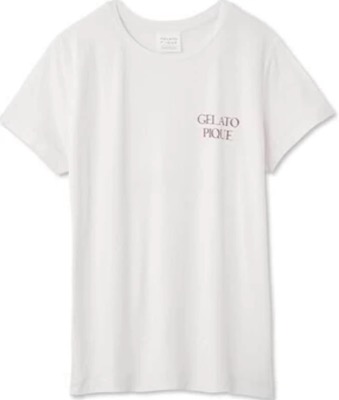 gelato pique（ジェラート ピケ）ホワイトのTシャツ