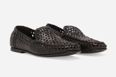 Dolce & Gabbana（ドルチェアンドガッバーナ）ブラックのローファー