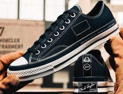 Converse（コンバース）ブラックのスニーカー