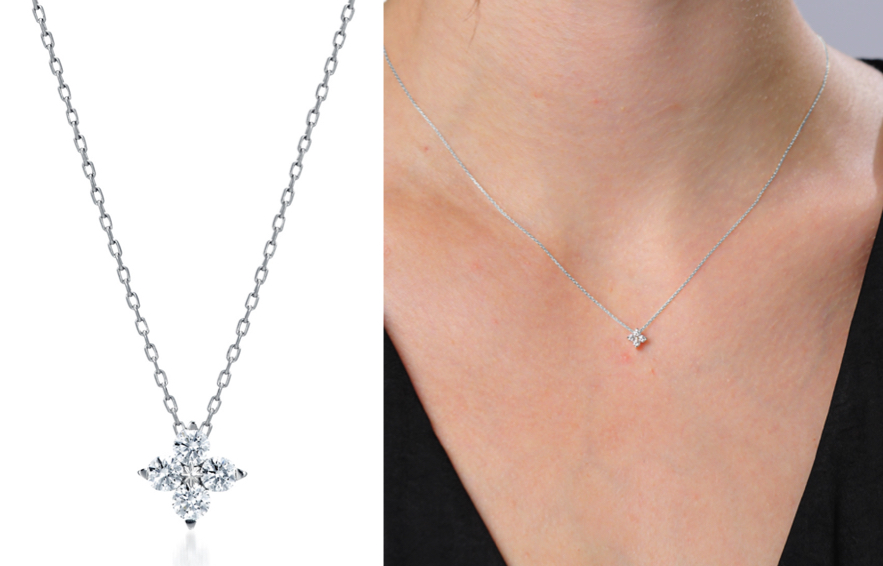 STAR JEWELRY（スタージュエリー）シルバーのネックレス