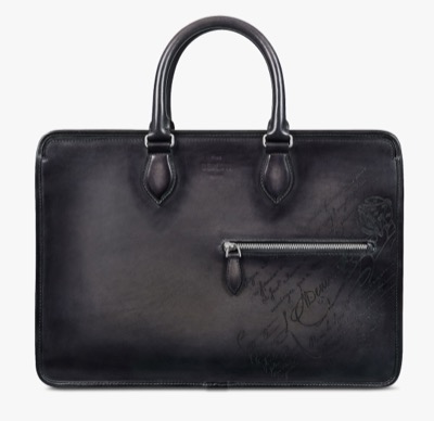 BERLUTI（ベルルッティ）ブラックのビジネスバッグ