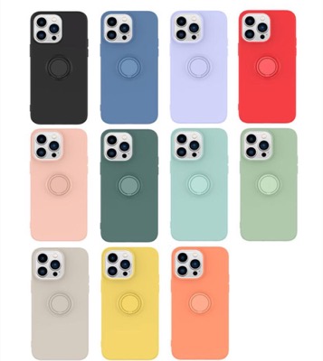 オレンジのスマホケース