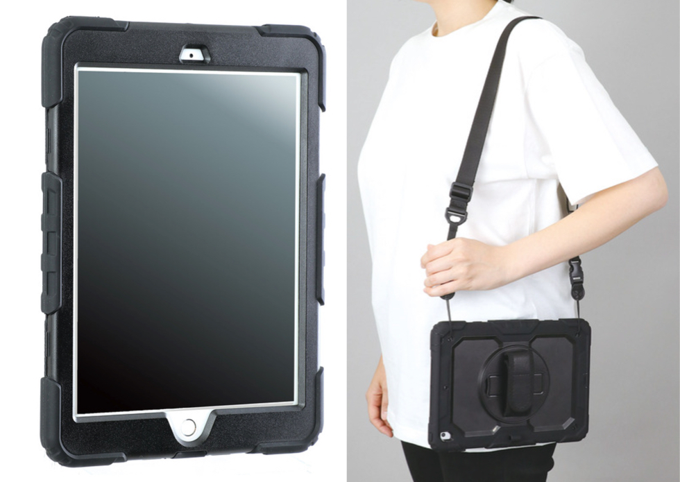 ブラックのiPadケース