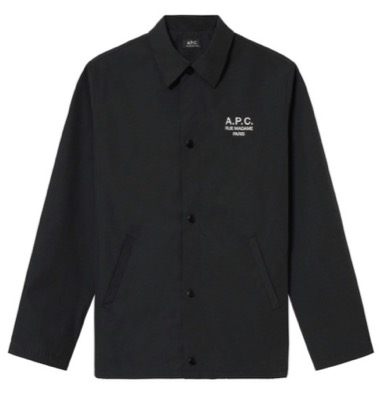 A.P.C.（アーペーセー）ブラックのブルゾンジャケット