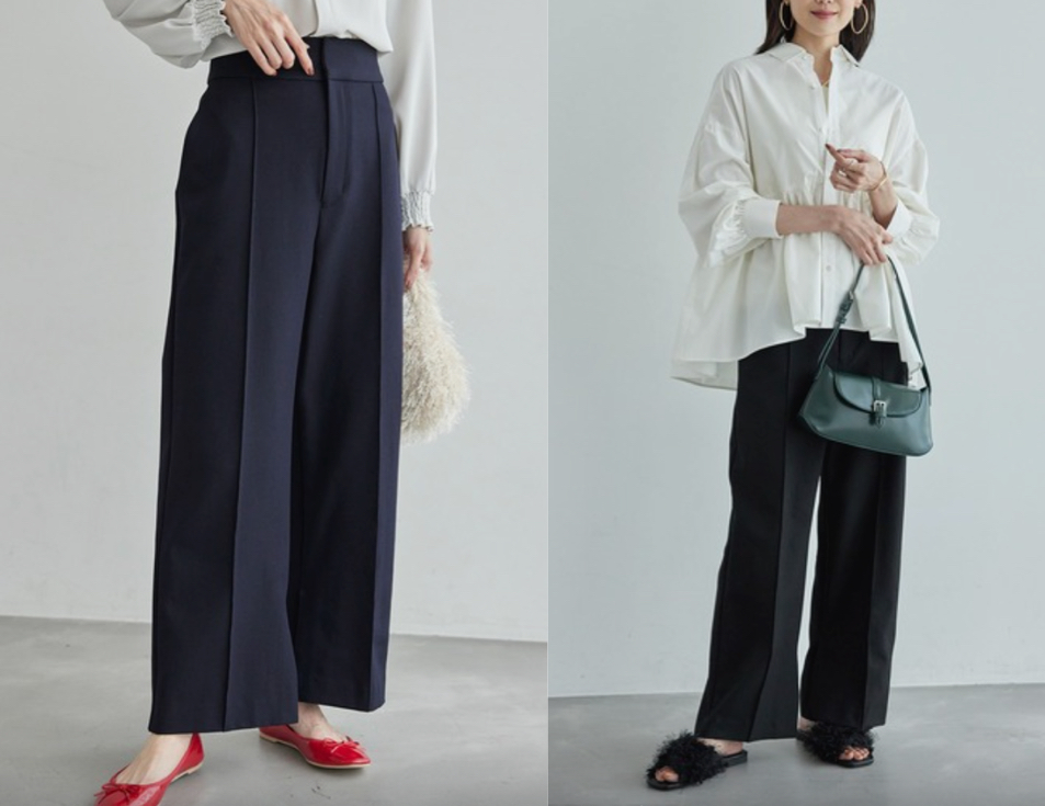 ROPE' PICNICネイビーのパンツ