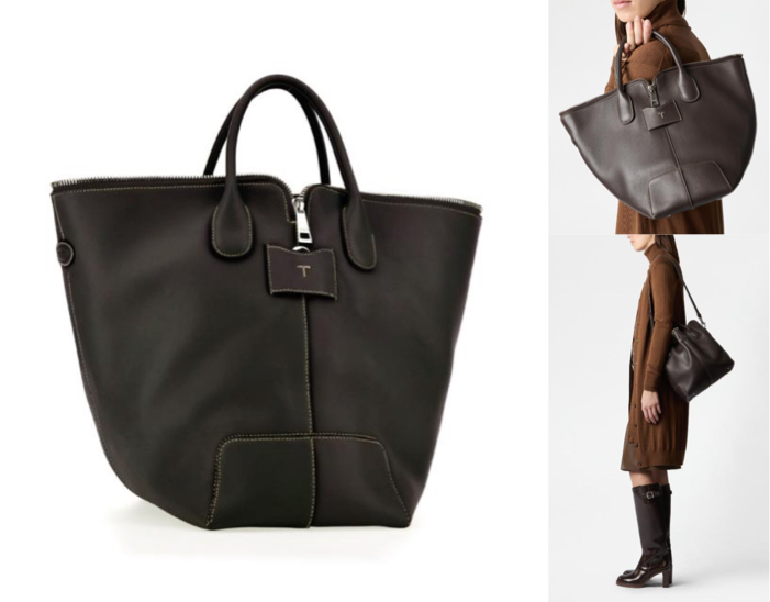 TOD'S/トッズトッズ Di スウィング レザー バッグ ミディアム