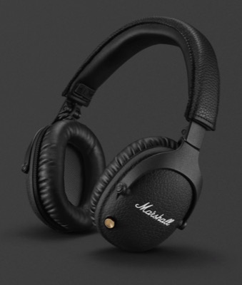 Marshall（マーシャル）ブラックのヘッドホン