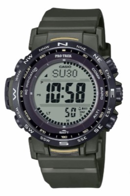 CASIO（カシオ）カーキの腕時計