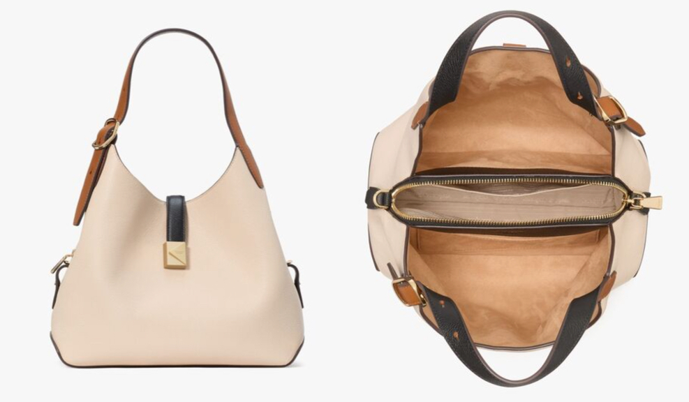 kate spade new yorkベージュのバッグ