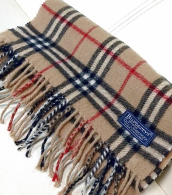 BURBERRY（バーバリー）ブラウンのチェック柄マフラー