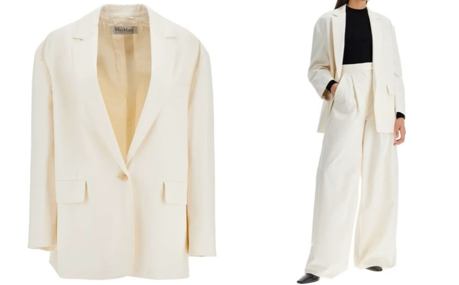 Max Mara（マックスマーラ）ホワイトのジャケット