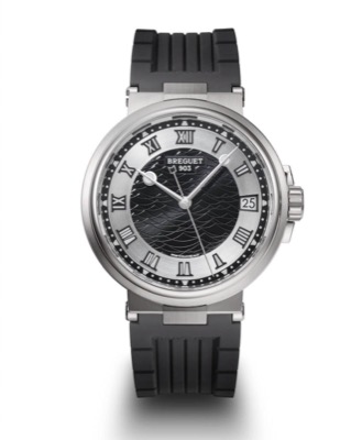 Breguet（ブレゲ）ブラックxシルバーの腕時計