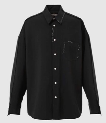 MARNI（マルニ）ブラックのロゴシャツ