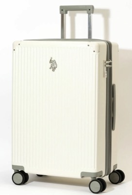 U.S. POLO ASSN.（ユーエスポロアッスン）オフホワイトのキャリーケース