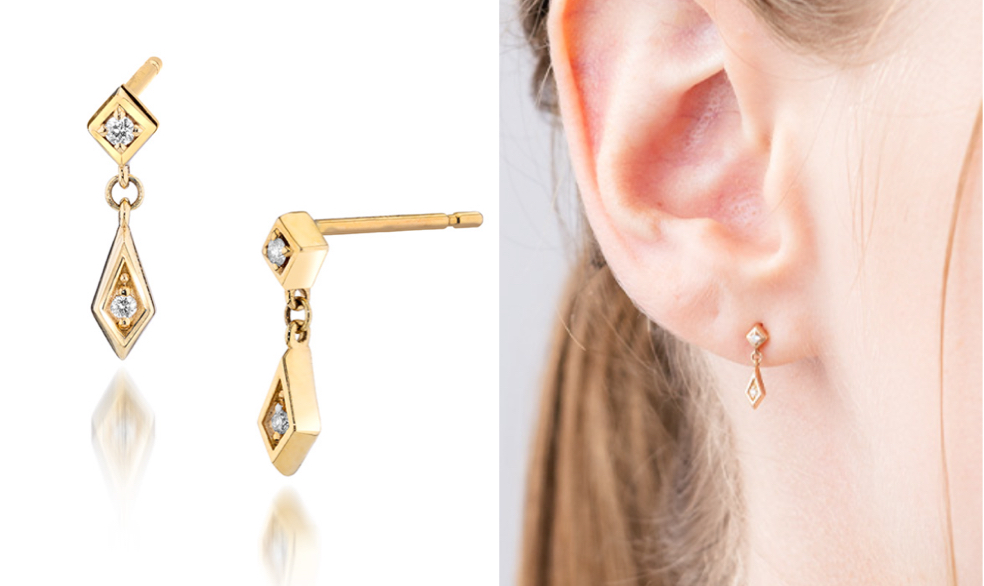 STAR JEWELRY（スタージュエリー）ゴールドのピアス