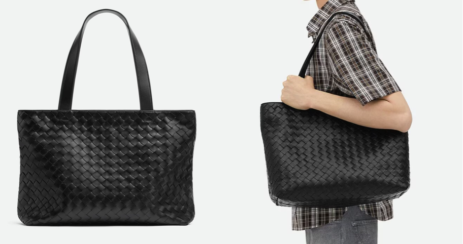 BOTTEGA VENETA（ボッテガヴェネタ）　ブラックのトートバッグ