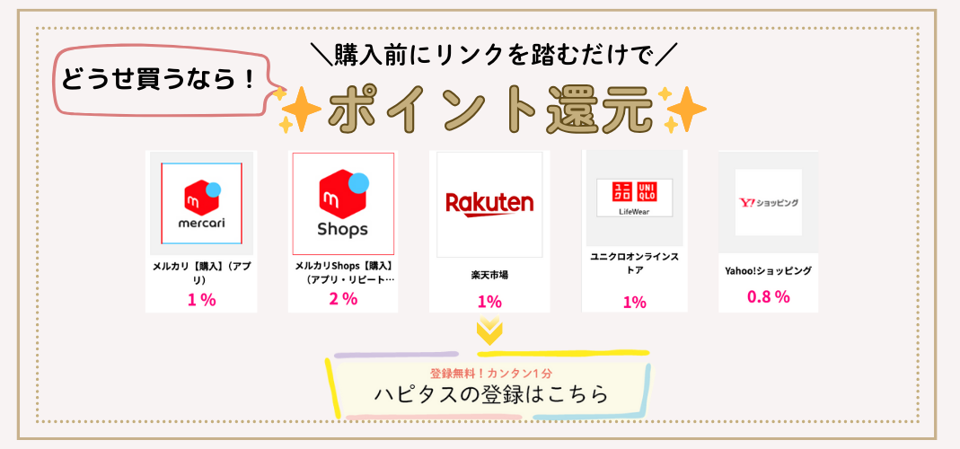 ハピタスバナー